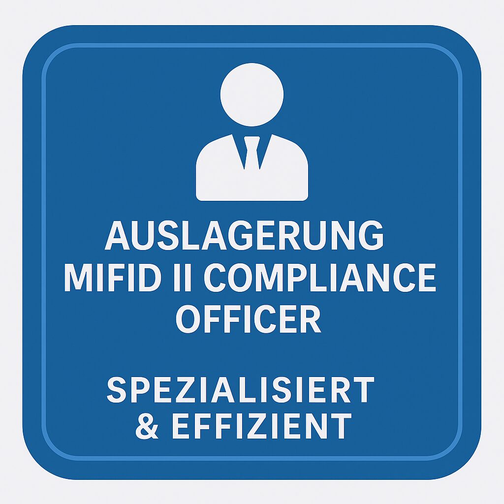 WpHG Compliance Officer auslagern (MaComp-sicher) | S+P 3 Auslagerung MiFID II Compliance Officer