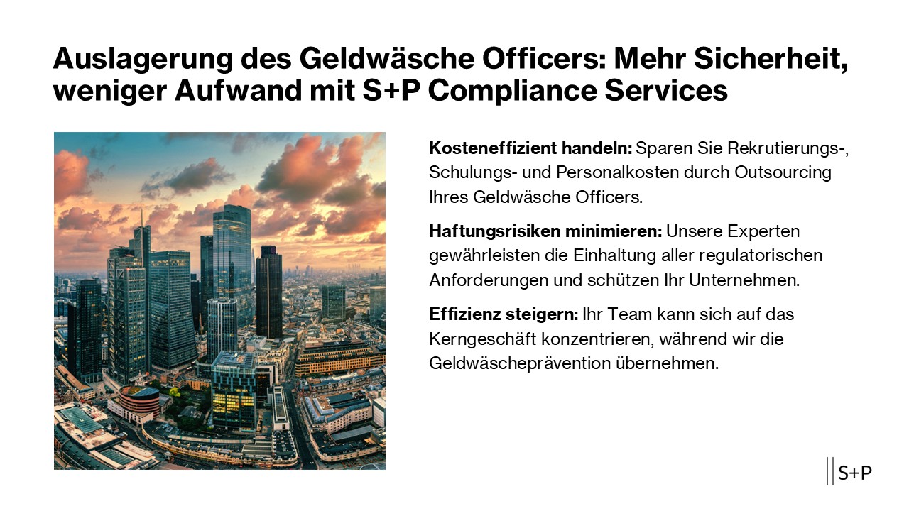 Auslegungs- und Anwendungshinweise gemäß § 51 Abs. 8 Geldwäschegesetz 2 Auslagerung des Geldwaesche Officers
