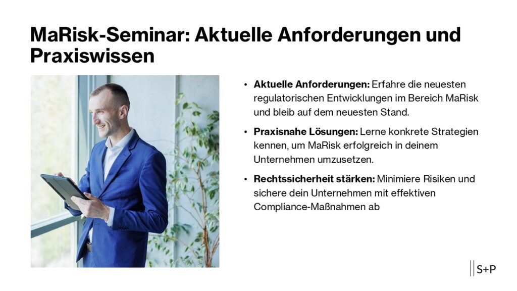 Seminar MaRisk Update: Fit & Proper 1 MaRisk-Update: Was sich ändert und warum?