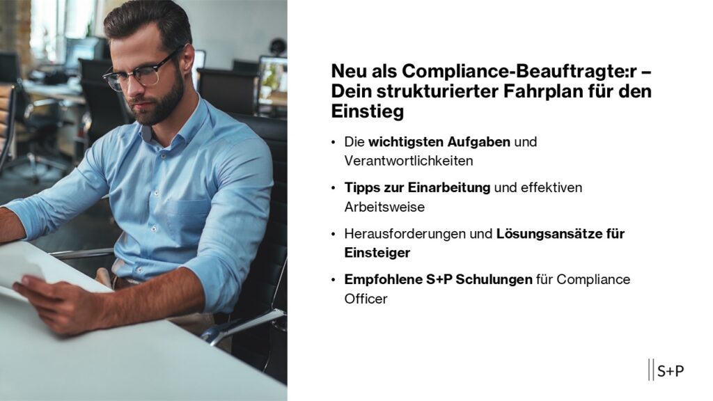 WpHG-Compliance Officer: Online Training WpHG Compliance 1 Neu als Compliance-Beauftragte:r