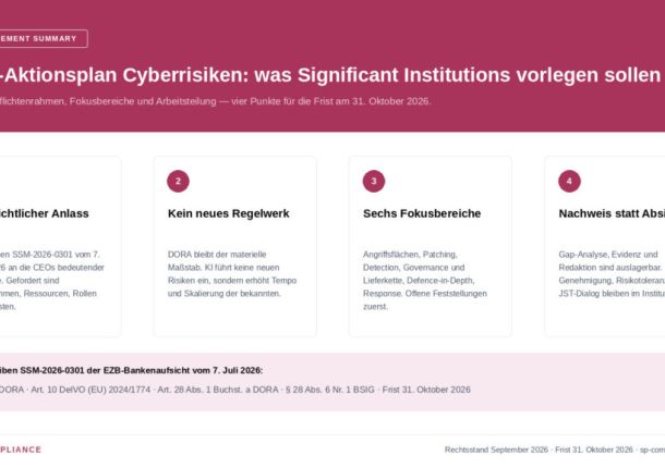 Managed Compliance Service – Compliance Advisory für Governance, Risiko & Regulierung 5 Retail Investment Package, Wertpapierinstitute