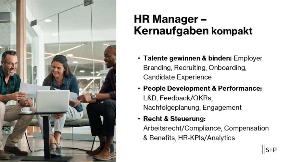Was sind die Aufgaben eines HR Managers? 1 HR Manager