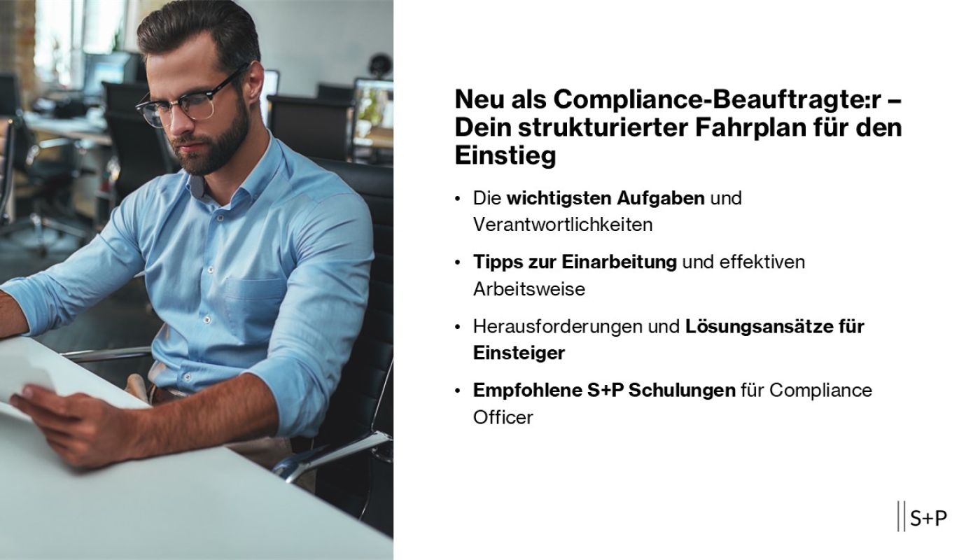 Neu als Compliance-Beauftragte:r – Dein strukturierter Fahrplan für den Einstieg 1 Neu als Compliance-Beauftragte:r